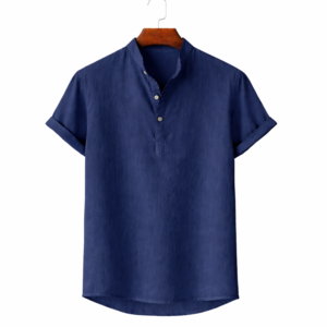 Premium Cotton Henley katua shirt