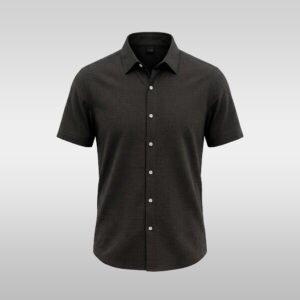 Short-sleeve Textured Shirts