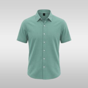 Short-sleeve Textured Shirts