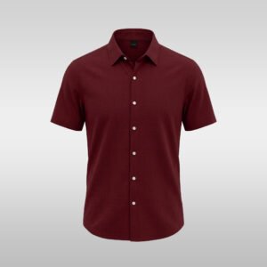 Short-sleeve Textured Shirts