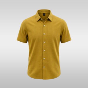 Short-sleeve Textured Shirts